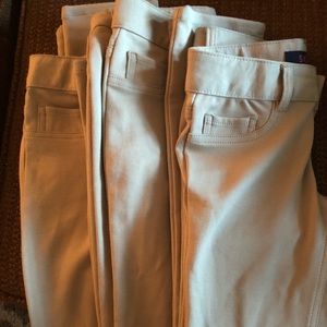 Little girls khaki pants